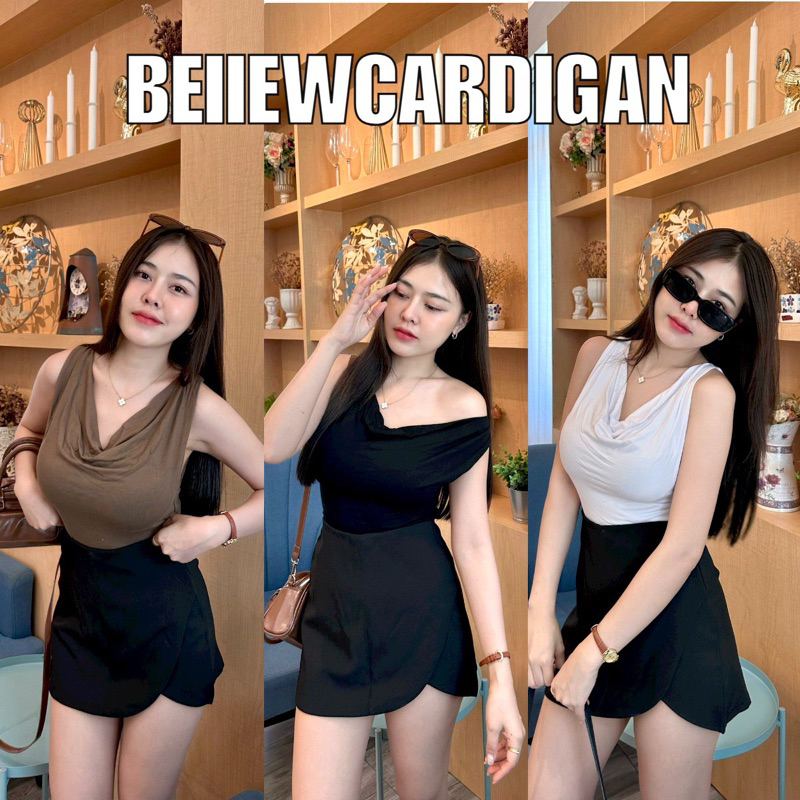 Beiiew สาวสายแฟร์ไม่ควรพลาด MIX & MATCH งานเสื้อครอปเรย่อนแฟชั่นมาใหม่ จะใส่ได้ 2 แบบเลยค่า จะใส่เป็นคอยูย่นหน้า ดูสวย