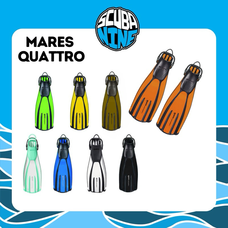 New Color !! พร้อมส่ง Mares Avanti Quattro Plus fins
