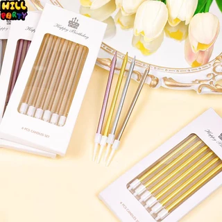 เทียน เทียนวันเกิดแบบตรงยาว เทียนวันเกิด เทียนวันเกิดแบบ มีหลายสีให้เลือก