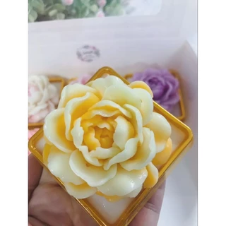 แม่พิมพ์ฟองดอง สำหรับทำขนมวุ้น ขนมต่างๆ รูปดอก กาหลงใหญ่
