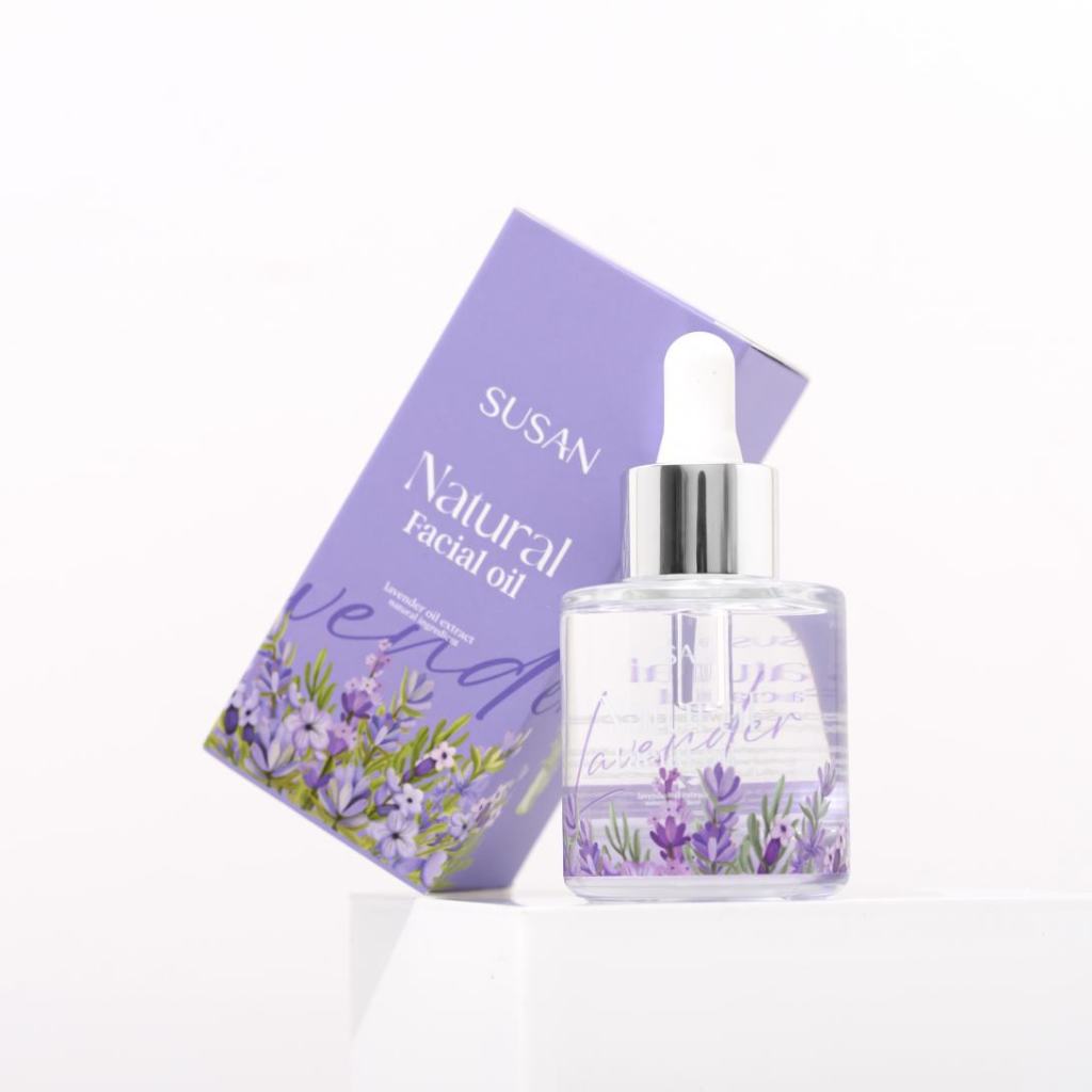 Susan Natural Facial Oil (30ml)น้ำมันบำรุงผิวนุ่มชุ่มชื้นลดริ้วรอย ไม่อุตัน ใช้กับการนวดกัวซาดีมาก