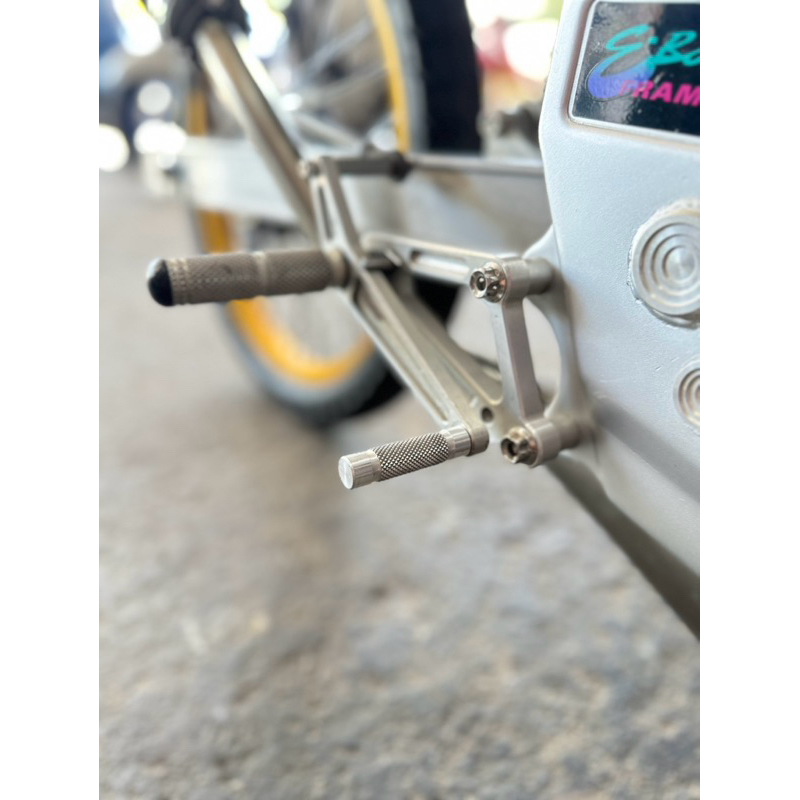 ขาเตะเกียร์ 5.5cm(1อัน)งานกลึงมือ ใส่เกียร์โยง KR150 SERPICO VICTOR LS125 DASH TZM VR ขาเตะเกียร์มิเ