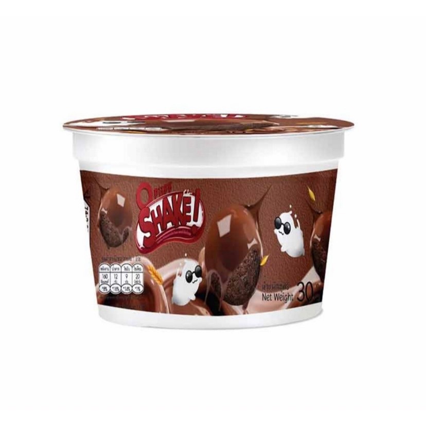 โอพัฟ เชค ซีเรียลผสมครีมช็อกโกแลต รสดับเบิ้ลช็อกโกแลต 30 กรัม (แพ็ก 6 ชิ้น) - รูปที่ 2