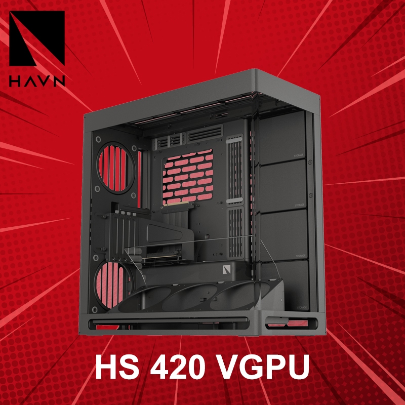 เคสคอม HAVN HS 420 VGPU ประกันศูนย์ 3 ปี