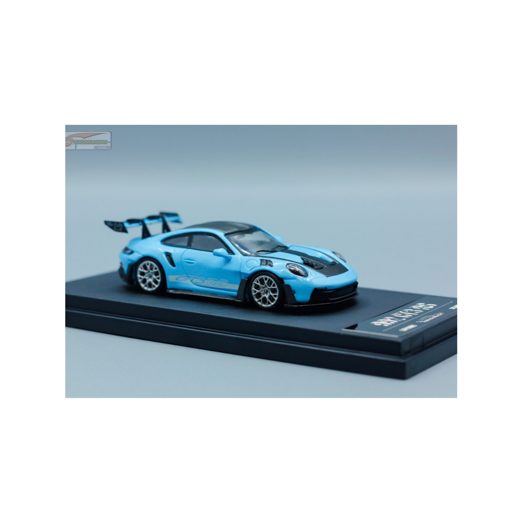 Aurora Model 1/64 Porsche 992 GT3 RS Mason Blue