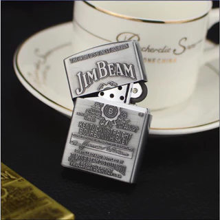 ไฟแช็คน้ำมัน ลายJack ทรงวินเทจ โบราณ3มิติ แถมน้ำมัน5ml