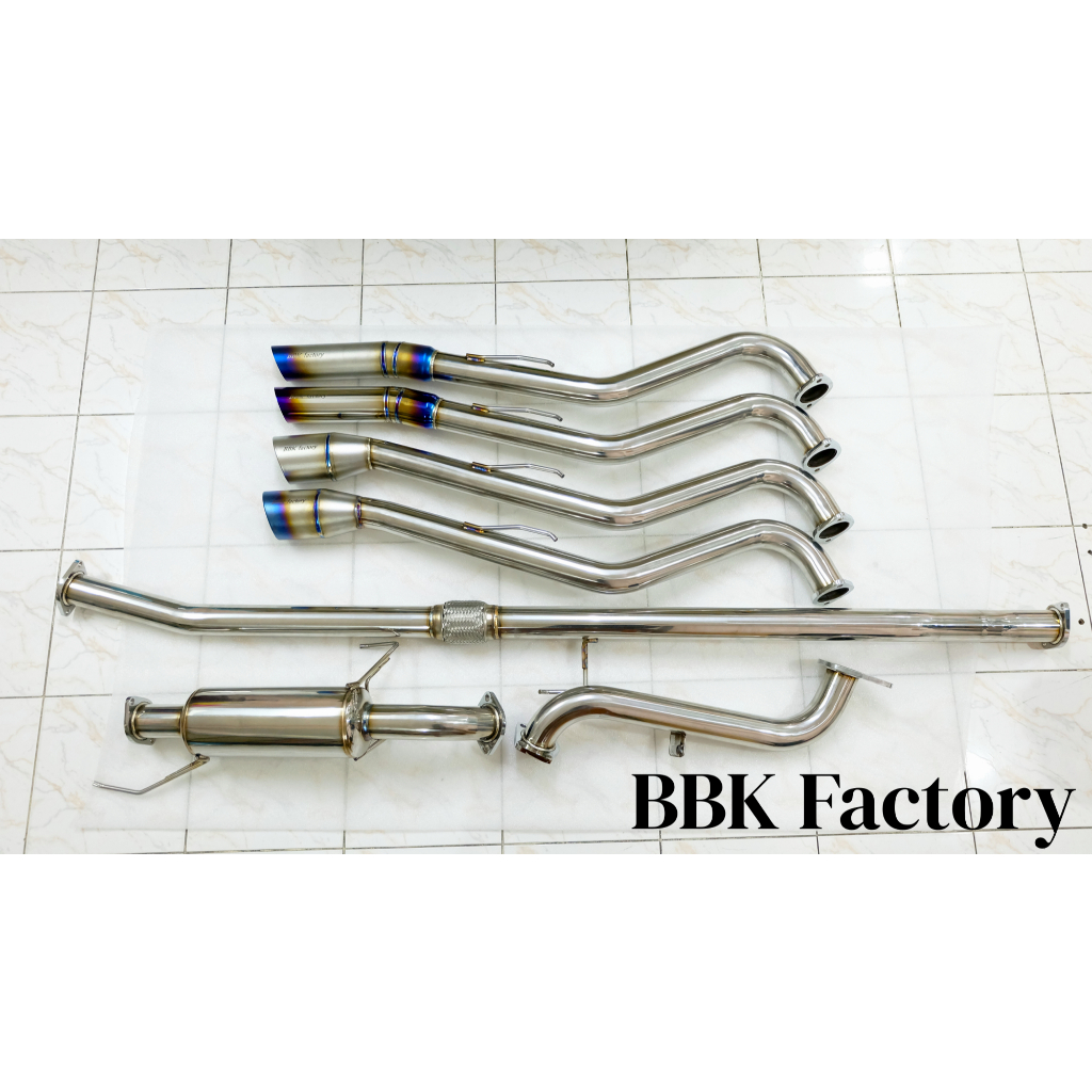 ชุด Kit ท่อไอเสียตรงรุ่น ISUZU D-Max 1.9 blue power ปี 2020-2024 อีซูซุสูตร 4 ท่อน *ใช้เวลาจัดส่ง 1-