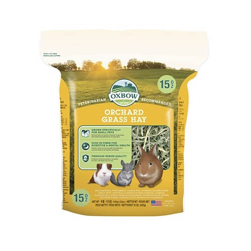OXBOW Orchard Grass Hay หญ้าออชาร์ด 15oz.