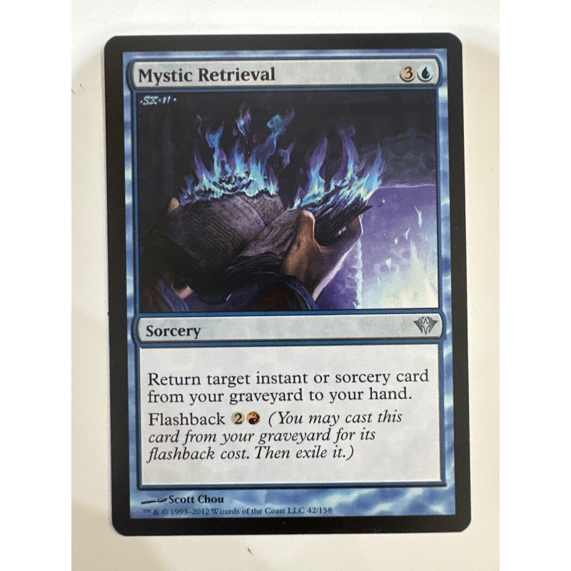 Dark Ascension: Mystic Retrieval MTG Magic the gathering ของแท้พร้อมส่ง