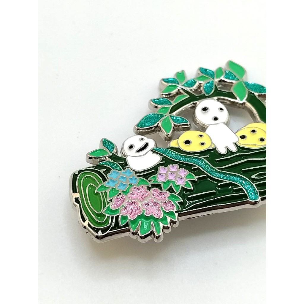 เข็มกลัดเหล็ก โคดามะ จิบลิ Kodama Studio Ghibli Brooch Princess Mononoke ของแท้ คุณภาพดีมาก