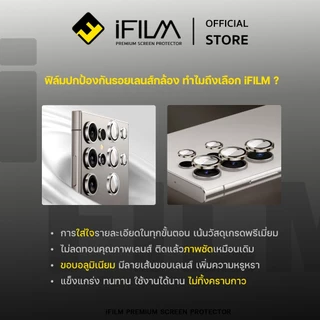 [Official] iFilm ฟิล์ม เลนส์กล้อง วงสีๆ For Samsung A56 A55 A36 A35 A26 A25 A16 A15 A06 A05s ฟิล์มกระจก Lens camera