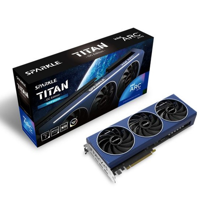 VGA (การ์ดจอ) SPARKLE INTEL ARC A770 TITAN OC EDITION 16GB GDDR6 ประกันศูนย์ พร้อมส่ง