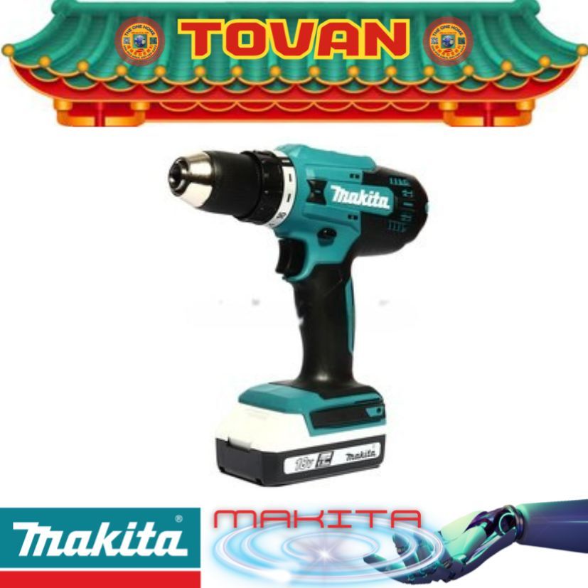 MAKITA รุ่น DF488DWE ชุดสว่านไขควงไร้สาย 18 โวลต์ # ออก..ใบเสร็จ-ใบกำกับภาษี..ได้ครับ..