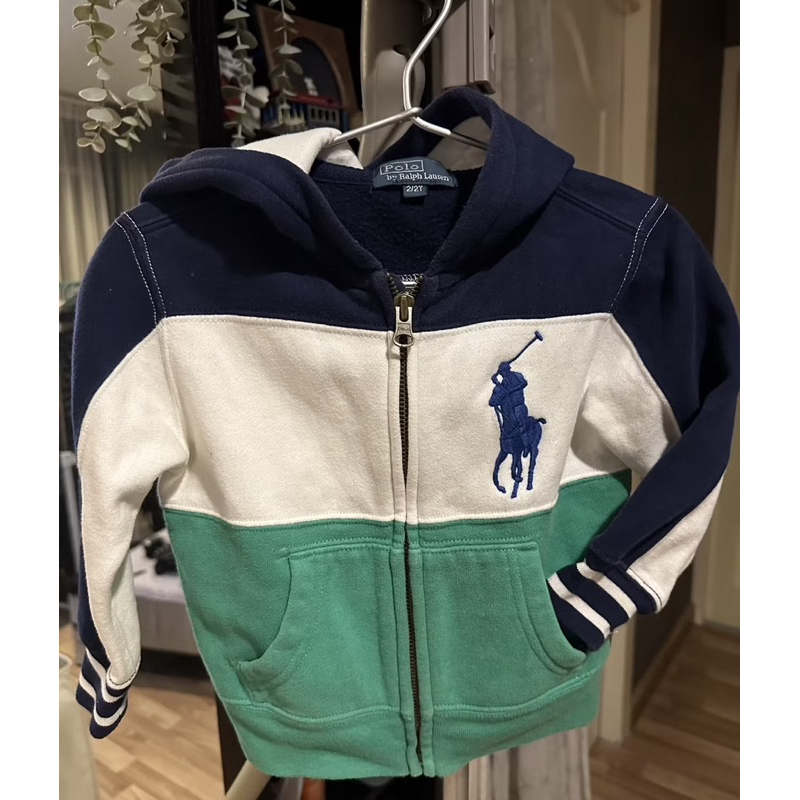 เสื้อกันหนาวเด็กยี่ห้อ Polo by Ralph Lauren size 2/2T
