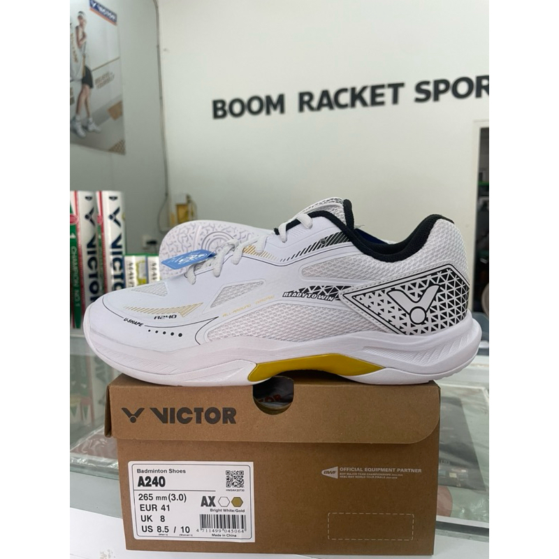 รองเท้าVICTORรุ่นA240AXขาวดำ