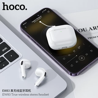 บลูทูธ หูฟังบลูทูธ HOCO EW83 หูฟังบลูทูธไร้สาย BT5.4 TWS เสียงดี พร้อมไมโครโฟน เชื่อมต่อง่าย รองรับทุกรุ่น