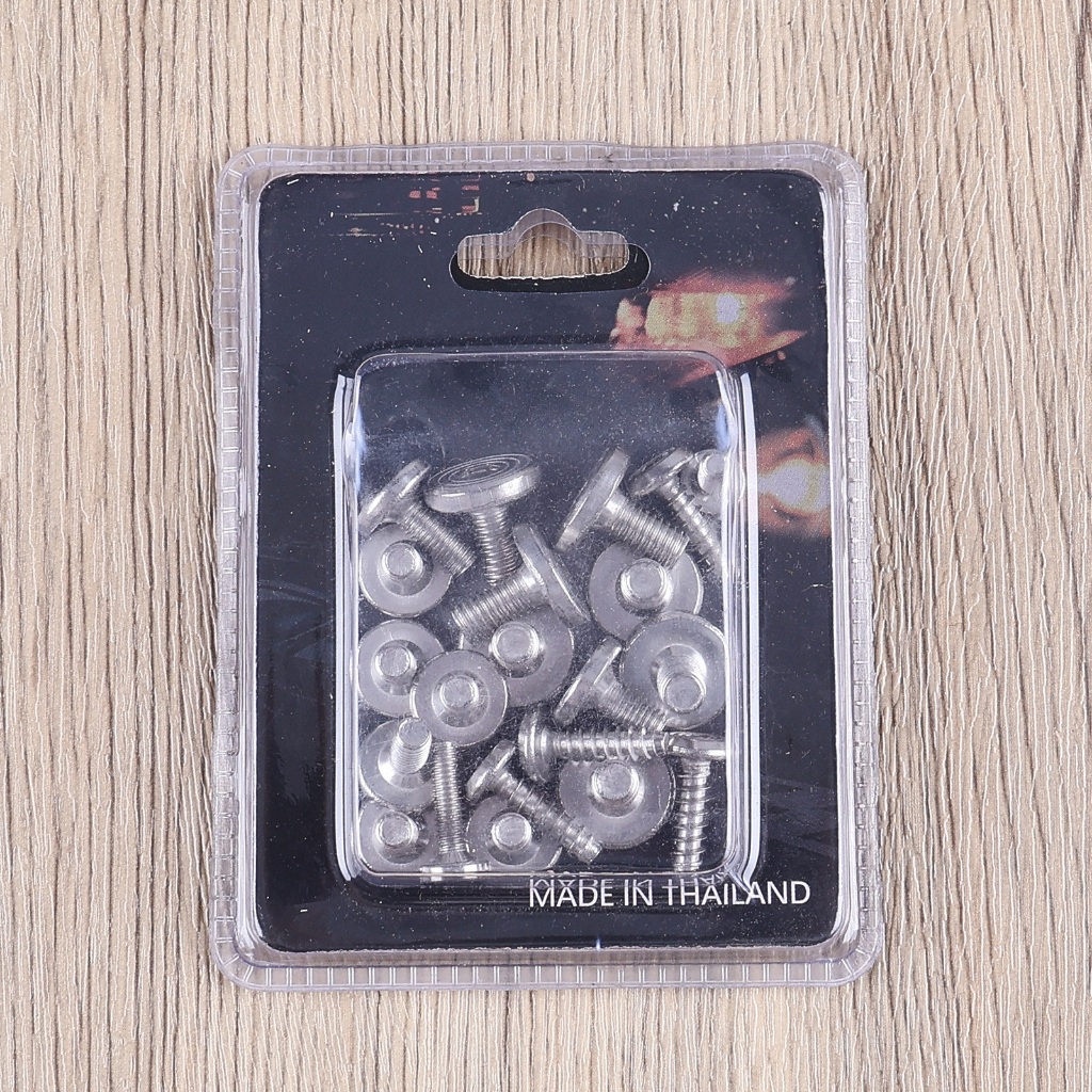 น๊อตชุดสีทั้งคัน w110i 2009-2020 wave125r wave125s สแตนเลสแท้ 100% (เลสสีเงิน) น็อตใส่เปลือกชุดสี ตรงรุ่น ขายดี - รูปที่ 2