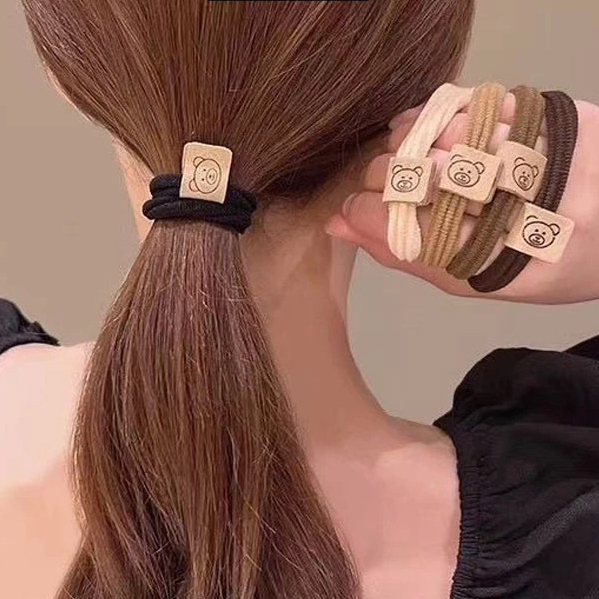 ส่งตรงจากไทย CN Jewelry ยางรัดผม น่ารัก ยางรัดผมหมีน้อย ยืดได้ยาว แฟชั่นสไตล์เกาหลี