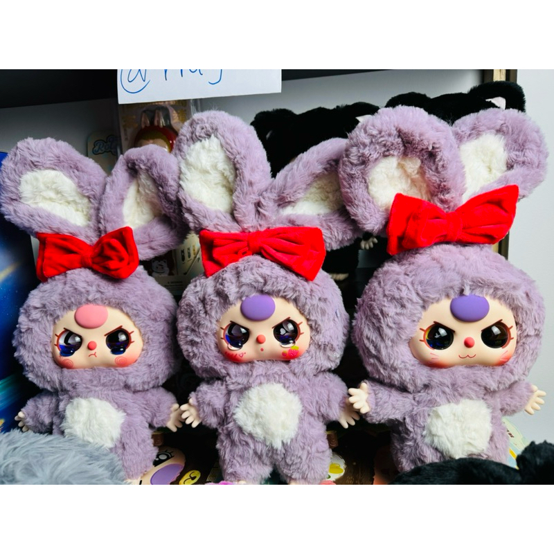สินค้าพร้อมจัดส่งจากไทย Baby Three 400% ตุ๊กตาของเล่นข้อต่อตุ๊กตาอะนิเมะสวมใส่การ์ตูนสัตว์ชุดและรองเท้ารูปสะสม unhcxeth