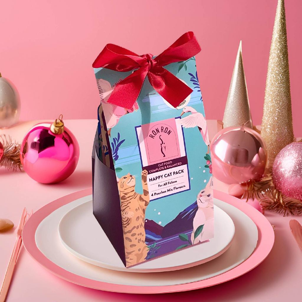 อาหารแมว ชนิดเปียก ร็องร็อง Festive Combo Pack