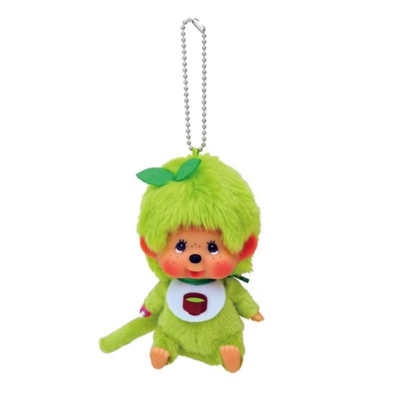 monchhichi matcha ชาเขียว bebihchichi พวงกุญแจ ม่อนชิชิ monchichi ของแท้ จากญี่ปุ่น เบบี้ชิชิ