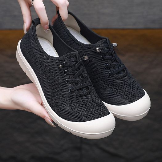 FA2SHOP รุ่น QZ198 รองเท้าผ้าใบ น้ำหนักเบา ไม่ต้องผูกเชือก ใส่สบาย รุ่นขายดี