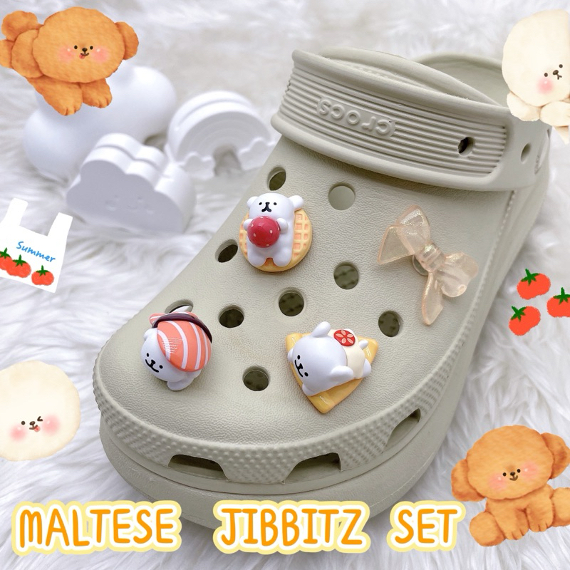 [พร้อมส่ง🇹🇭] Set Jibbitz Mini bean ที่ติดร้องเท้า Crocs