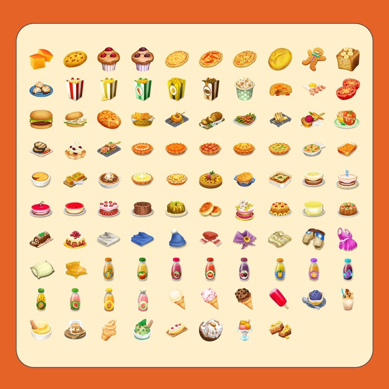 ขนม ver.1 ส่งรถ ส่งเรือ hayydayy 5ชิ้น