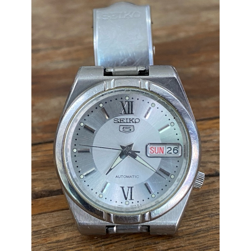 SEIKO 5 7s26-02V4 R2 Automatic Japanแท้เดิม