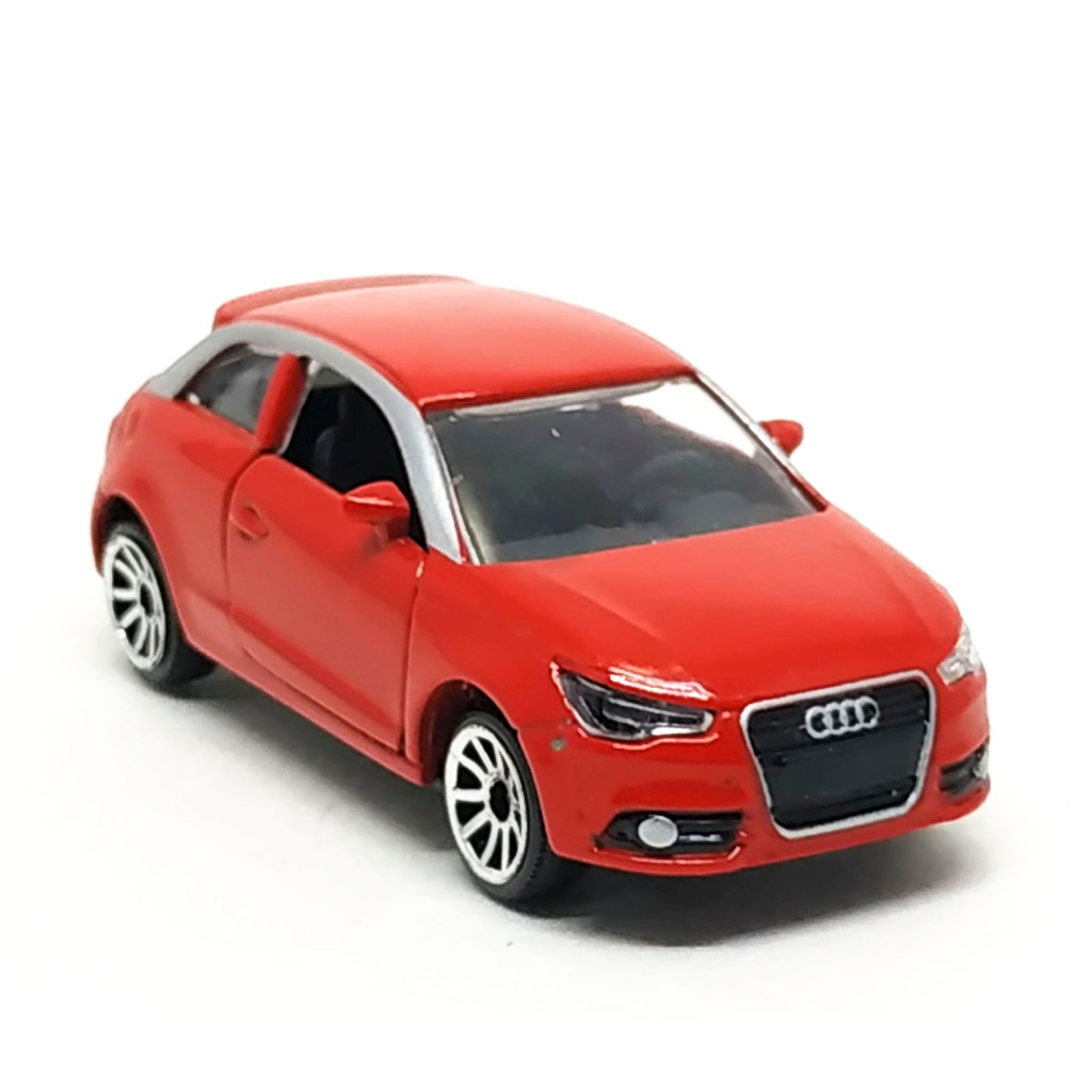 Majorette Audi A1 - สีแดง /ล้อ 5U /scale 1/58 (3 inches) ไม่มี Package