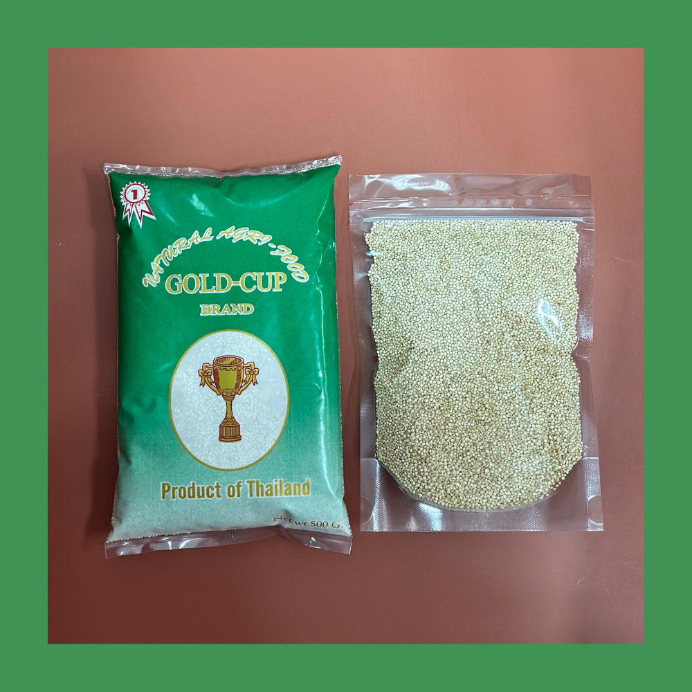 ควินัวขาว ออแกนิค Organic white quinoa (250g, 500g) คินัวขาว ควินัวสีขาว เมล็ดควินัว ควินัวร์ คินัวร์