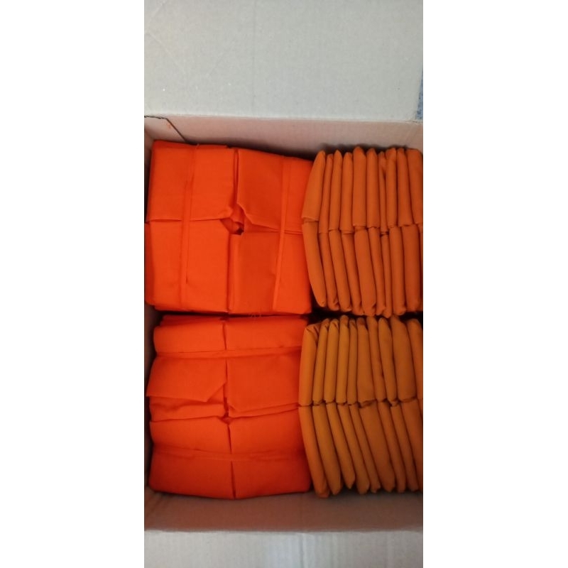 ผ้าอาบน้ำฝนโทเร ขนาด 1.8 หลา สีพระราชทาน สีทอง รูปที่ 7