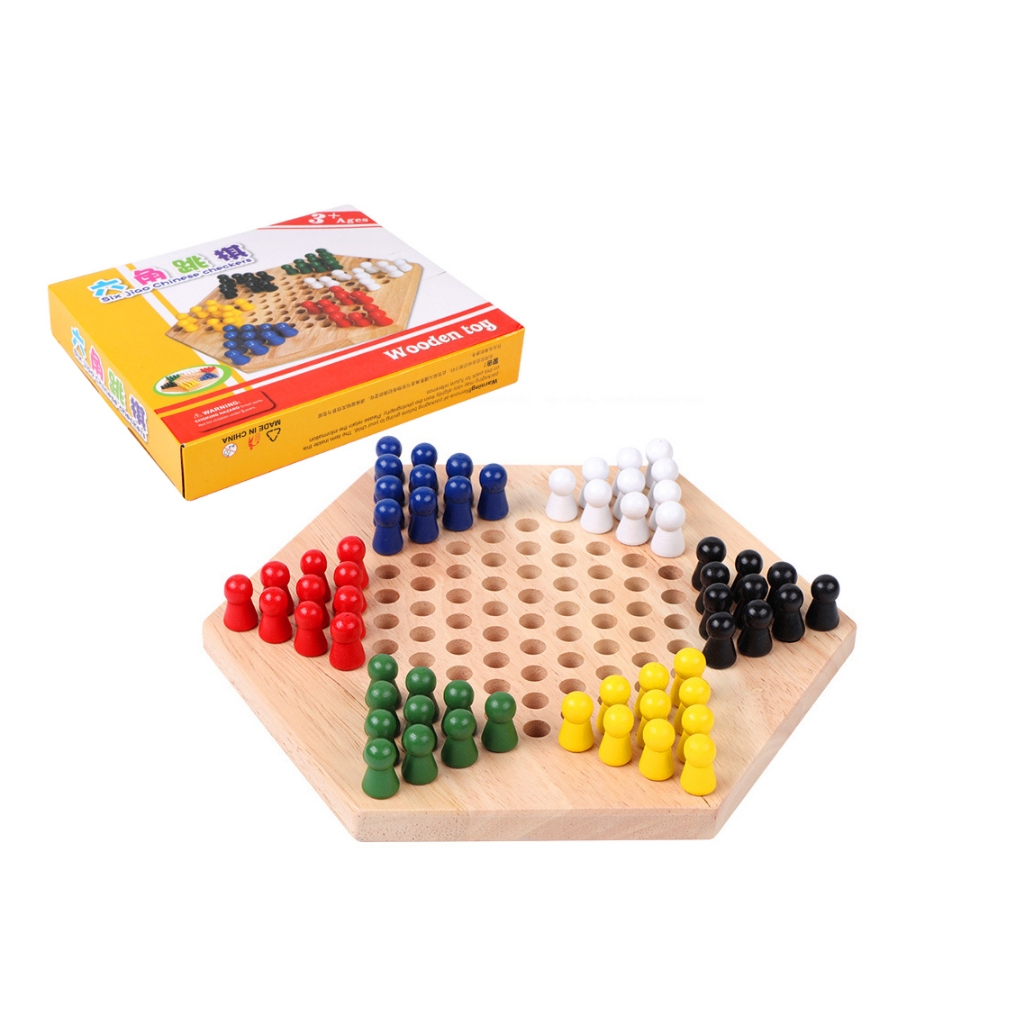 หมากฮอสจีนไม้ Chinese Checkers