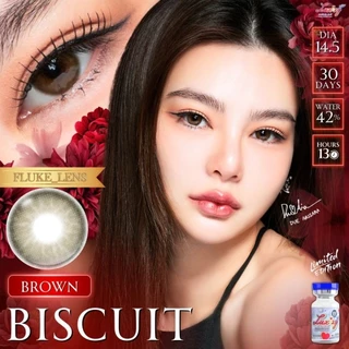 คอนแทคเลนส์ พรีเมี่ยมรุ่นLimited 💙 Biscuit 💙 (มินิ) Luxzylens กรองแสง ผลิตที่เกาหลี🇰🇷