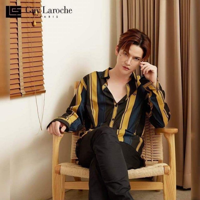 Guy Laroche เสื้อเชิ้ตแขนยาว ผู้ชาย