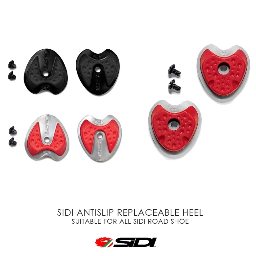 อะไหล่แท้ ส้นรองเท้าเสือหมอบ SIDI Antislip Replaceable Heel สำหรับรองเท้าเสือหมอบ SIDI Carbon Road ใ