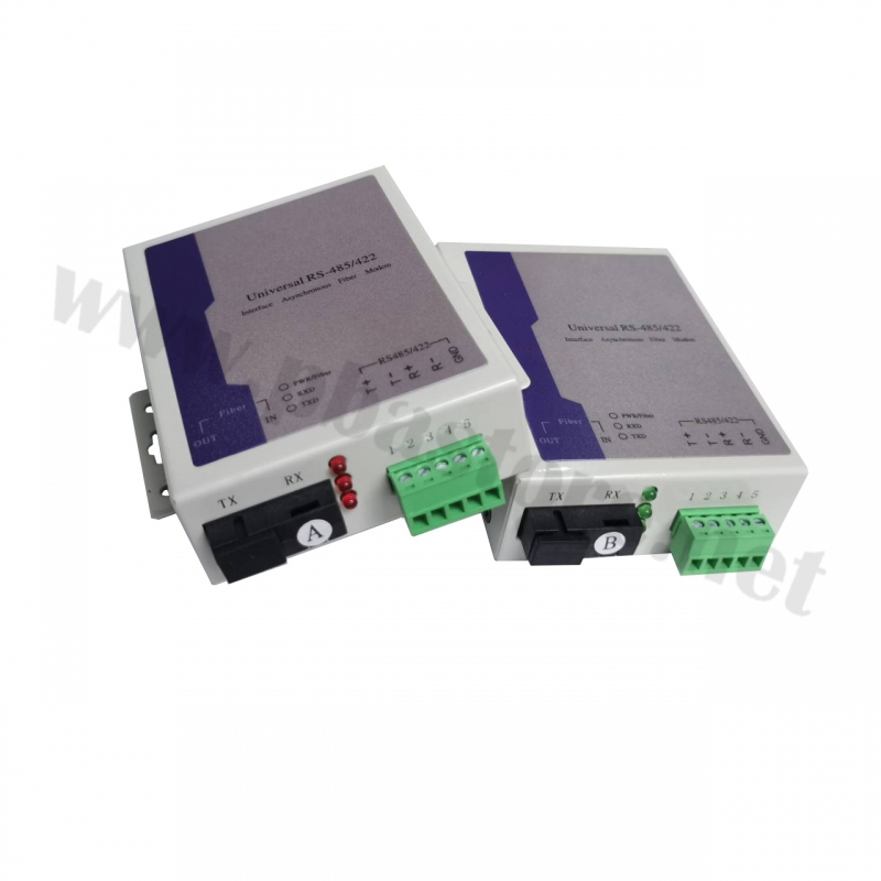 RS485/422 Teminal to fiber optic modem รุ่น ET-RS485/422