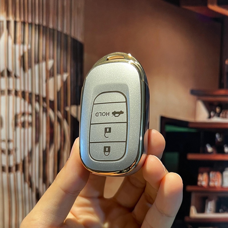 【ส่งจากไทย】เคสกุญแจรีโมทรถยนต์ Tpu สําหรับ Honda CRV Civic HRV 2024 HRV 2025 HRV ACCORD 2023 HRV 202