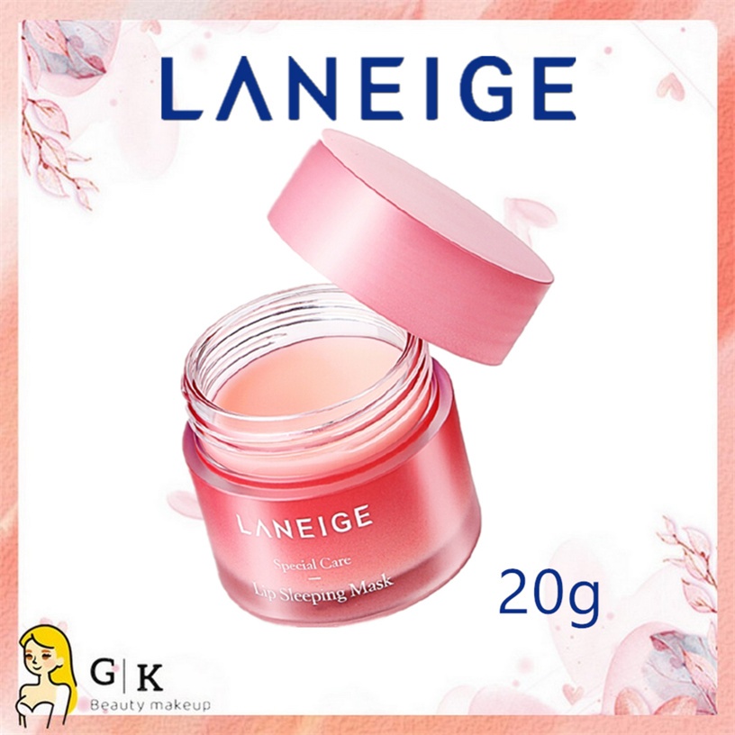 ของแท้100% ซื้อหนึ่งแถมหนึ่ง hot LANEIGE Lip Sleeping Mask (Berry) 20g ลาเนจ ลิป สลีปปิ้งมาส์ก กลิ่นเบอร์รี่