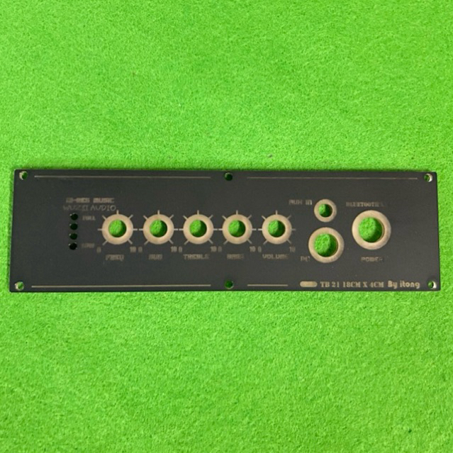 แผ่นเพลทลำโพงDIY TB21/TB21f [18CM*4CM] ไม่ย้ายวอลลุ่ม