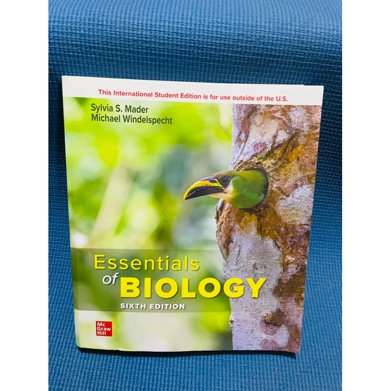 Mcgrawhill Essentials of BIOLOGY💥ไม่มีจด ตำหนิมุม ปกรองมีรอยพับ