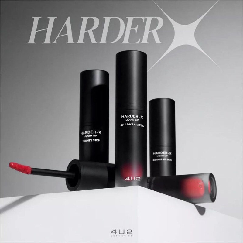 4U2 Harder-X Liquid Lip ลิปลิควดแมท ลิปแมท ลิป Bus & Blending Lip Liner ดินสอเขียนแอนด์เบลอขอบปาก