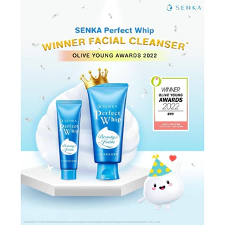 ฉลากไทย.. ใหญ่150กรัม Senka Perfect Whip Foam 150 กรัมโฟมล้างหน้า ล้างหน้าเนื้อวิป
