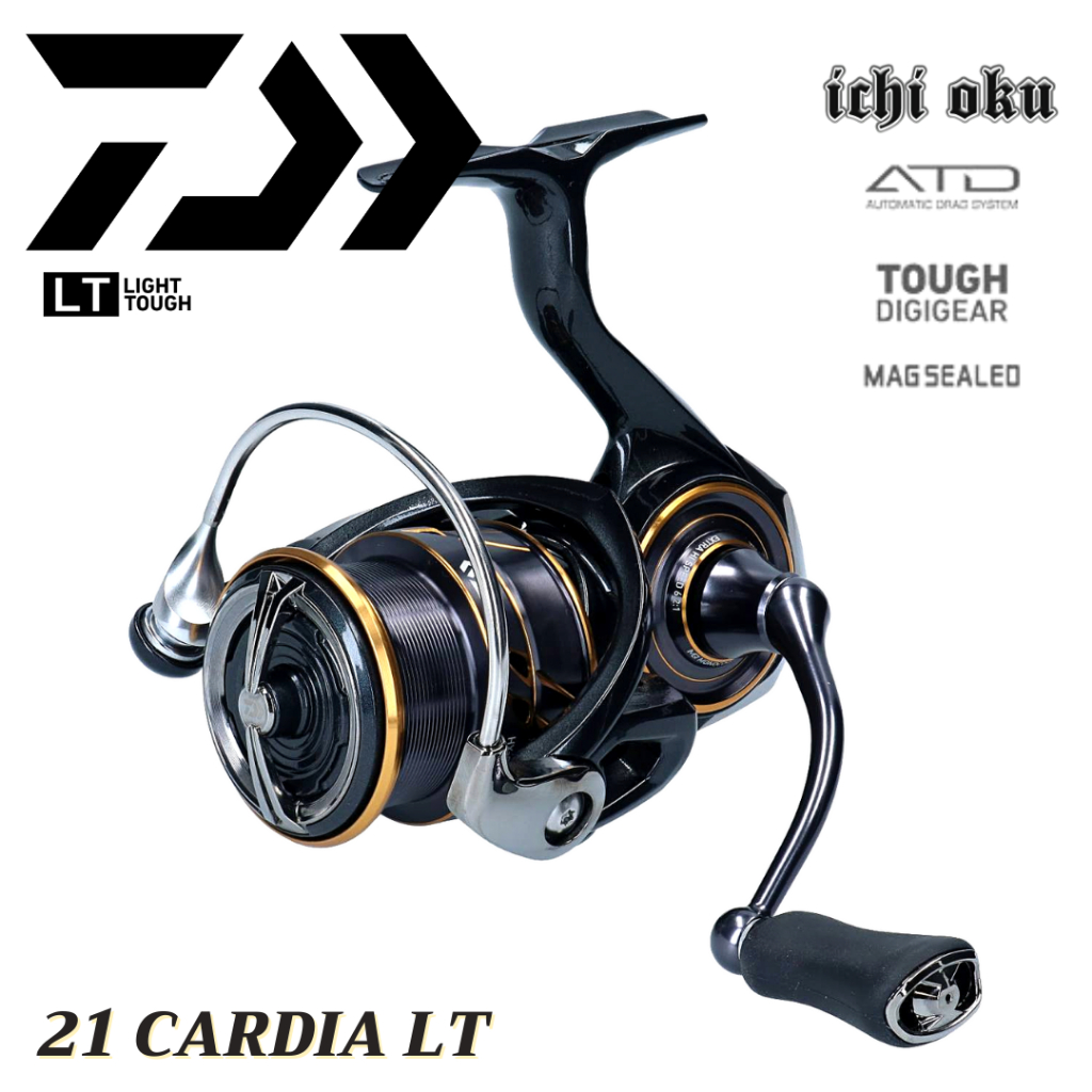 รอกสปิน Daiwa CALDIA รอกตกปลา 21 Caldia LT ของปี 2021 Daiwa แท้ 100% แบบไม่มีประกัน