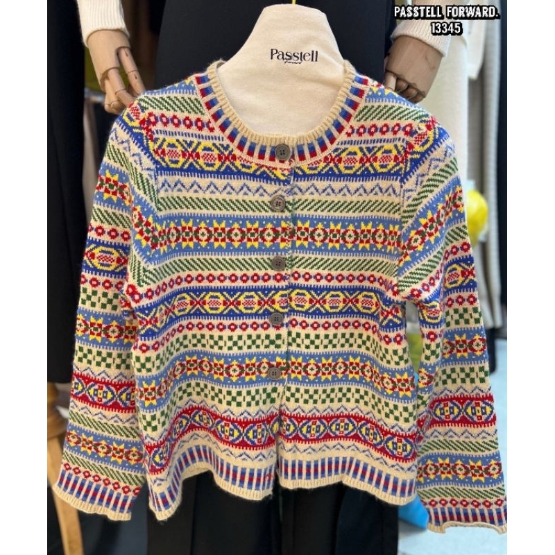 Korea bohemian knitted cardigan คาดิแกนStyle Bohemien น่ารักมากค่าตัวนี้ ผ้าทอเนื้อดี