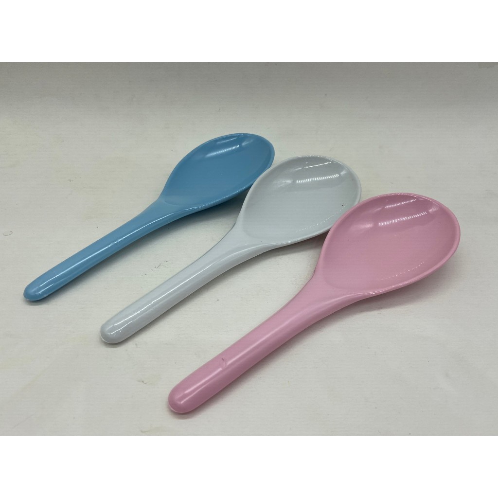 {ส่งไว ส่งตรงจากไทย} ทัพพีตักข้าว เมลามีน ทนร้อน 100 องศา
