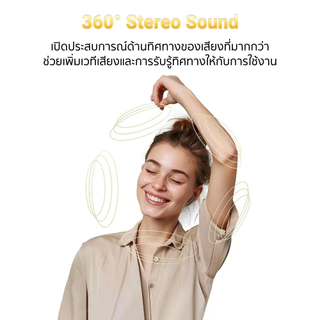 iSUPER SOUND PRO Max หูฟังบลูทูธ หูฟังไร้สาย หูฟัง ANC ลดเสียงรบกวน Bluetooth 5.3 ใช้งานผ่านแอปฯ -1Y