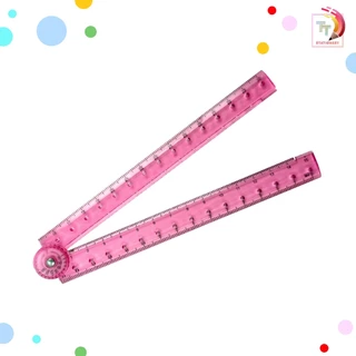 HORSE (ตราม้า) ไม้บรรทัดพับได้ ไม้บรรทัด รุ่น H-1719 ( 1 อัน / คละสี )