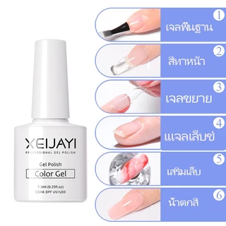 Nail.Magic สีเจล Top Coat(เคลือบสีเล็บเจล)+Base Coat/MATTE TOP สีทาเล็บเจล ยาทาเล็บเจล 7.3ML Gel Polish Soak Off UVสีเจล