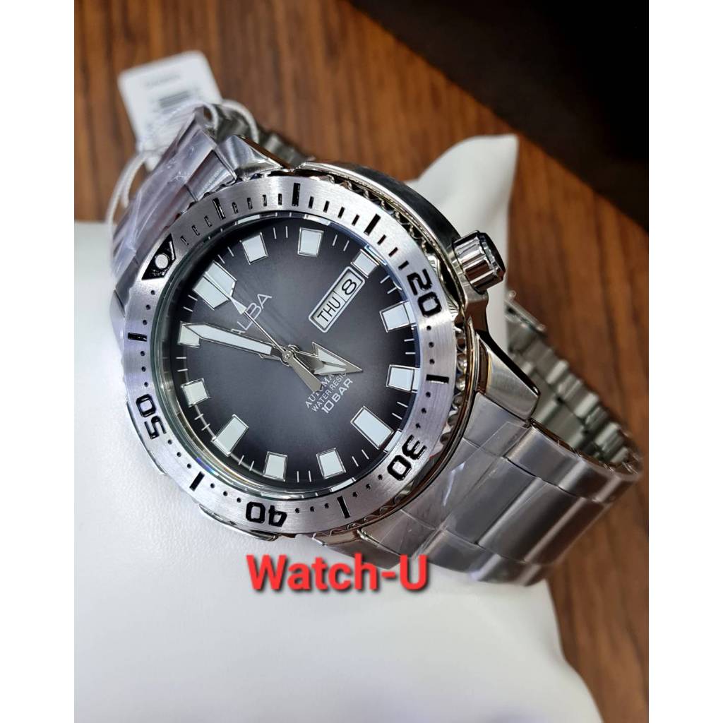 ALBA นาฬิกาข้อมือ Monster Automatic รุ่น AL4635X AL4635X1 AL4635